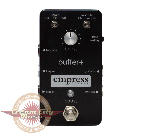 Empress Effects Buffer+ Effects Pedal with Effect Loop and DB Boost