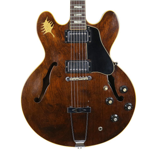 Vintage 1969 Gibson ES-340 TD Electric Guitar Walnut Finish Converted to ES-335