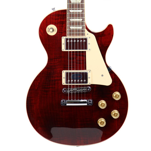 2011 Gibson Les Paul Traditional w/ Flame Maple Top in Wine Red