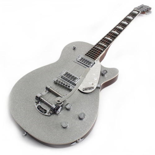 Gretsch G5439T Silver Sparkle Electromatic Pro Jet with Bigsby Demo Model