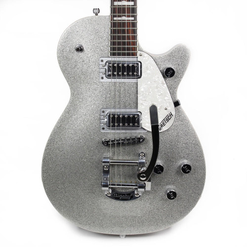 Gretsch G5439T Silver Sparkle Electromatic Pro Jet with Bigsby Demo Model