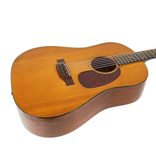 Vintage 1974 Martin D12-20 12-String Dreadnought Acoustic Guitar Natural Finish