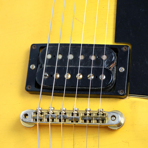 Vintage 1973 Gibson Les Paul Custom Electric Guitar White Finish