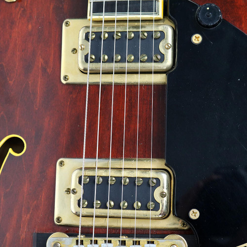 Vintage 1975 Gretsch Model 7691 Super Chet Electric Guitar Walnut Finish