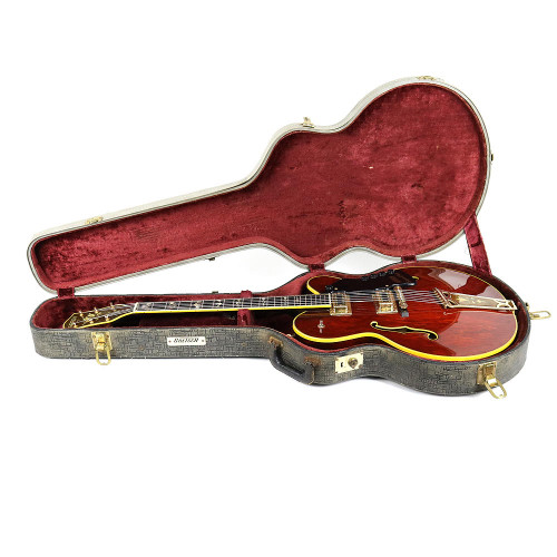 Vintage 1975 Gretsch Model 7691 Super Chet Electric Guitar Walnut Finish