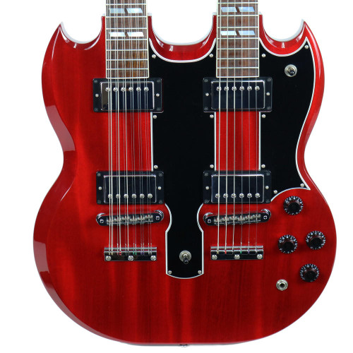 2009 Gibson Custom Shop EDS-1275 Double Neck Electric Guitar in Heritage Cherry