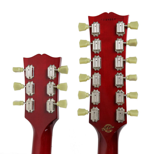 2009 Gibson Custom Shop EDS-1275 Double Neck Electric Guitar in Heritage Cherry