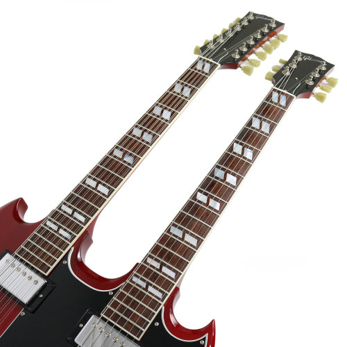 2009 Gibson Custom Shop EDS-1275 Double Neck Electric Guitar in Heritage Cherry