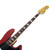 Vintage 1980 Fender Jazz Bass Trans Red Finish