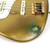 Vintage 1982 Fender Special Collector's Edition Gold Jazz Bass