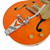 2006 Gretsch G6120-1959 Chet Atkins Hollowbody Electric Guitar Orange Finish