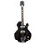 Vintage 1960's Silvertone Model 1446 Chris Isaak Model Electric Guitar Black