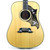 2002 Gibson Custom Shop Doves In Flight Dreadnought Acoustic Guitar