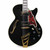 D'Angelico Excel SS Semi-Hollow Body Electric Guitar in Black