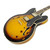 2011 Epiphone Sheraton II Semi-Hollow Electric Guitar Vintage Sunburst Finish