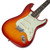 2009 Fender Custom Shop Custom Deluxe Stratocaster Aged Cherry Sunburst