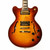 Heritage Millennium DC Semi Hollow Body in Almond Sunburst