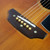 Vintage 1960's Shelby Model S321 "Western" Dreadnought Acoustic Guitar Natural Finish