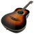 Vintage 1981 Ovation Pacemaker 1615 12-String Acoustic Guitar Sunburst Finish
