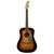 2012 Fender USA Select Kingman V Acoustic Electric Sunburst