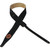 Levy's MS217 Suede 2 1/2" Guitar Strap in Black