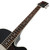2015 Gibson Custom Shop Solid Formed 17" Venetian Hollowbody Electric Guitar Ebony Finish