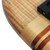 Used Carvin Electric Bass Guitar Natural Flame Finish
