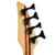 Used Carvin Electric Bass Guitar Natural Flame Finish