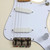 Vintage 1957 Fender Duo-Sonic Refinished White