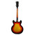 Vintage Kapa Series 500 Thinline Sunburst 1960's