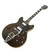 Vintage 1967 Guild Starfire V Electric Guitar Ebony