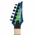 Ibanez RGAIX6 Iron Label Electric Guitar in Surreal Blue Burst