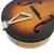Vintage 1953 Gretsch Model 6014 Synchromatic Archtop Acoustic Guitar Sunburst