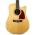 Used Ibanez AW100ECE Acoustic Electric Guitar Natural Finish