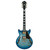 Ibanez AM93QM Artcore Expressionist - Jet Blue Burst