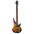 Used Ibanez SR705 5 String Fretless Bass - Brown Burst Flat