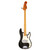 Vintage Fender Precision Bass Custom Color Black 1970