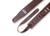 Levy's M26VCP 2 3/4" Reversable Vinyl Guitar Strap - Brown and Mustard