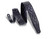 Levy's MG26DS 2 1/2" Leather Guitar Strap Tufted Quilt Stitch on Black