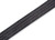 Levy's MV217TS 2" Leather Guitar Strap Triple Stitch - Black With Brown Stitch