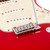 Used Fender American Series Stratocaster Chrome Red 2003