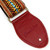 Souldier "Buffalo Souldier" Guitar Strap CCM Exclusive Pattern - Black with Red Ends