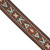 Souldier "Seneca" Red & Black Pattern Saddle Guitar Strap