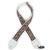 Souldier "Stained Glass" Red Pattern 2" Guitar Strap with White Ends