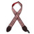 Souldier "Multi Stripe" Maroon Pattern 2" Guitar Strap with Burgundy Ends