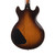 Vintage Gibson Professional 335-S Deluxe Sunburst 1980