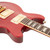 Used Gibson Les Paul Standard Double Cutaway Flame Top Red Hot Tamale 1998