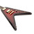 Used Gibson 50th Anniversary Flying V Brimstone Burst 2008