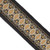 Souldier Torpedo 2.5" Guitar Strap - "Persian" Black