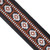 Souldier Torpedo 2.5" Guitar Strap - "Pillar" White and Brown